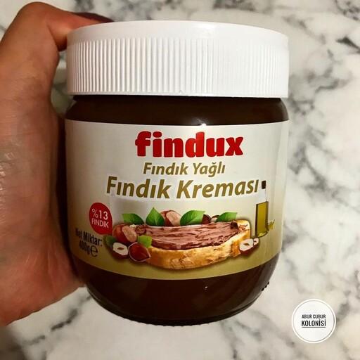 شکلات صبحانه فندقی  Findux ترکیه 400گرم خالص  فاقد روغن پالم و فاقد روغن ترانس