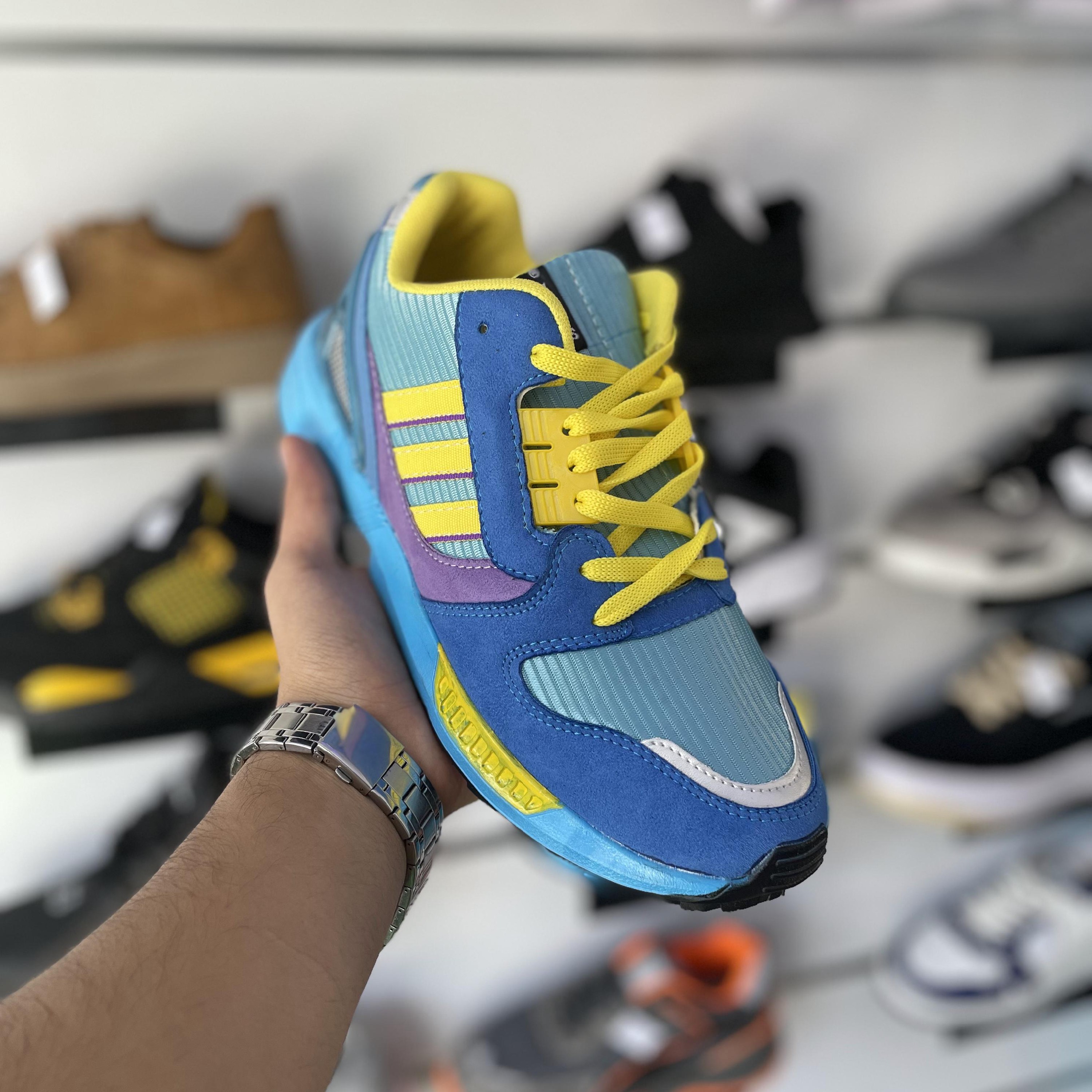 خرید و قیمت کتانی مردانه آدیداس زدایکس adidas zx 8000 رنگ فیروزه