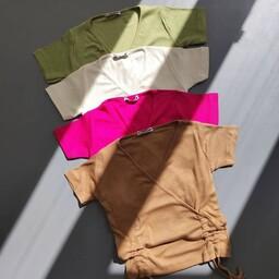 کراپ کبریتی فری سایز در رنگ بندی های متنوع و جنس اعلا