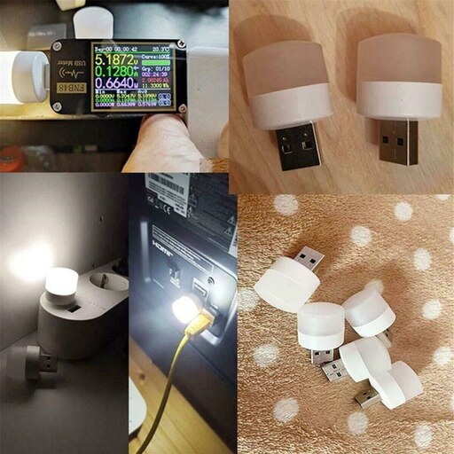 لامپ usb led کم مصرف و پرنور سبک و کم جا