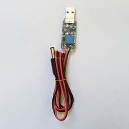 شارژر  کارتخوان سیار 9 ولت با ورودی USB