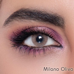 لنز چشم خاکی زیتونی Oliva لابلا  Labella سری Milano