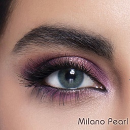 لنز چشم آبی عسلی  Pearl  لابلا  Labella سری Milano