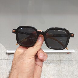عینک آفتابی زنانه و مردانه چند ضلعی مارک جاکوبز  عدسی یووی 400 استاندارد(رنگ مشکی پلنگی )