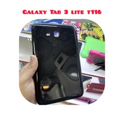 کاور ژله ای تبلت سامسونگ Galaxy Tab 3 lite t116 به همرا برچسب محافظ صفحه نانو