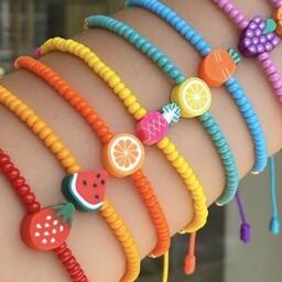 دستبند های رنگی میوه 