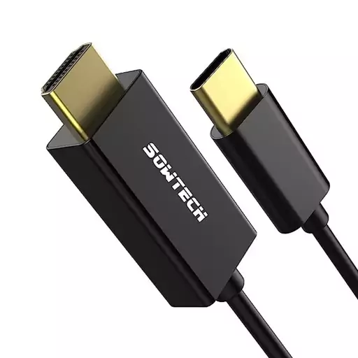 کابل تبدیل USB-C به HDMI دیانا مدل Sowtech طول 1.8 متر