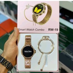 ساعت هوشمند زنانه HainoTeko RW19 همراه با دستبند 