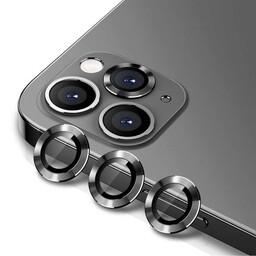 محافظ لنز دوربین موبایل اپل iphone13pro.iphone 13promax.ایفون 13پرومکس.ایفون13پرو.طرح رینگ فلزی