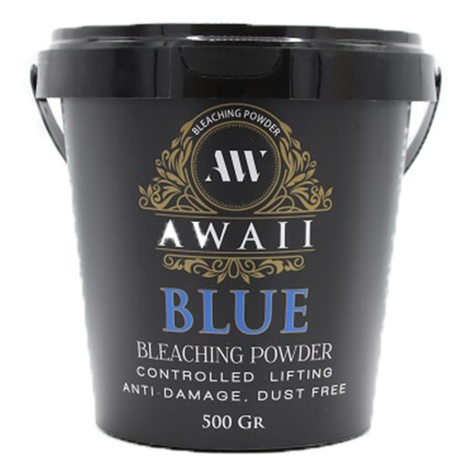پودر دکلره آبی آوایی(بدون غبار) Awaii Blue وزن 500 گرم

