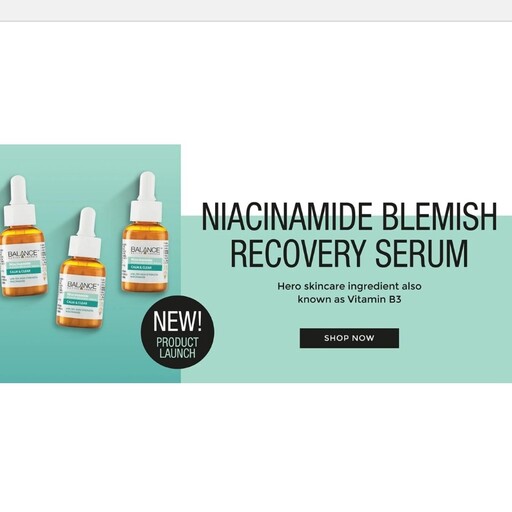 سرم نیاسینامید 15 درصد بالانس  ضد جوش و لک و شفاف کننده  (30 میل) Balance Niacinamide Serum
