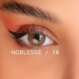 لنز رنگی چشم NOBLESSE نابلس شماره 18 ساخت کره (6 ماه ماندگاری)