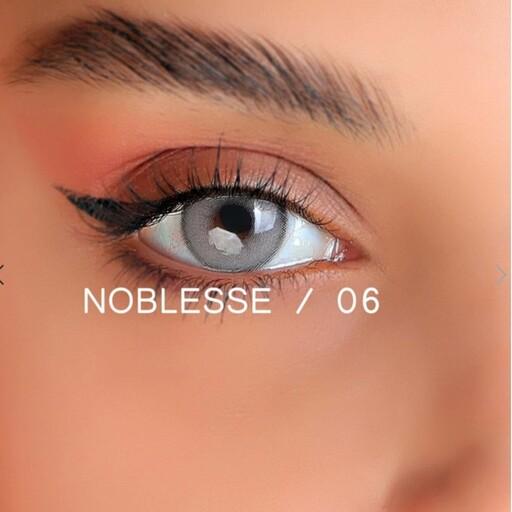 لنز رنگی چشم NOBLESSE نابلس شماره 6 ساخت کره (6 ماه ماندگاری)