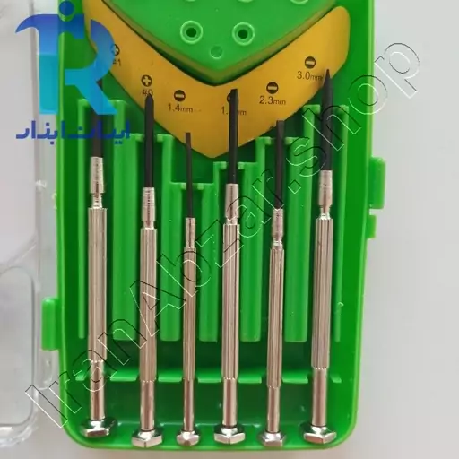 مجموعه 6 عددی پیچ گوشتی ساعتی اکو مدل EPS-6PCS