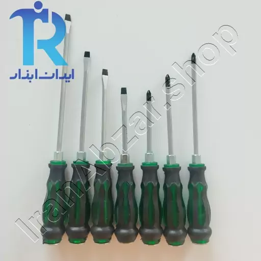 مجموعه پیچ گوشتی ضربه خور 7 عددی کیفی B.M tools