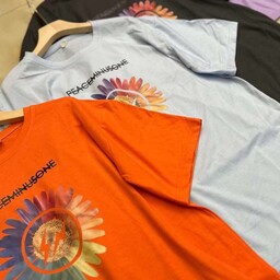 تی شرت گل بابونه  وارداتی
نخ پنبه درجه یک
لش و قواره بزرگ 
پر فروش
رنگ بندی و طرحهای مختلف 