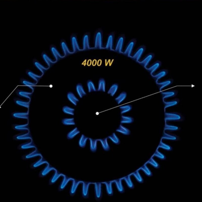 اجاق گاز صفحه ای لعابی برند نیک کالا مدل egh 202 cr رنگ زرشکی 5 شعله(ارسال به صورت پس کرایه)