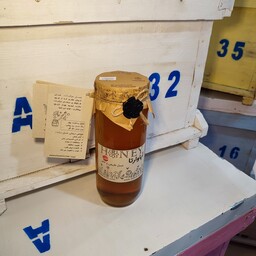 عسل مرکبات طبیعی و خام (ظرف شیشه ای) ارسال رایگان 