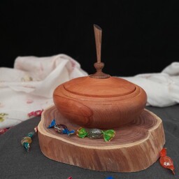 شکلات خوری چوبی با قطر 15 سانتیمتر(خرید مستقیم از تولید کننده ) از چوب راش