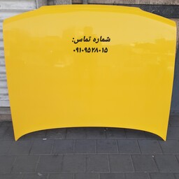 کاپوت 405 رنگ شده کوره ای در تمامی کدرنگ ها مطابق با رنگ دقیق اتومبیل شما،دارای ورق سنگین همراه با آستر و رنگ درجه یک