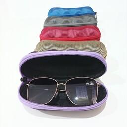 کیف عینک قاب عینک زیپ دار کد 15 در چندین رنگ متفاوت 