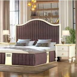 سرویس خواب دو نفره ام دی اف رنگی درسا Dorsa bed set