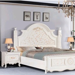 سرویس خواب دو نفره ام دی اف رنگی امپراطور Emperatour bed set