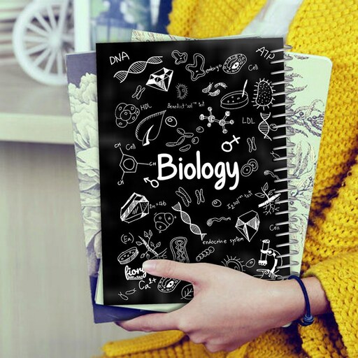 دفتر مشق 100 برگ مستر راد طرح زیست شناسی مدل بیولوژی کد biology 2165