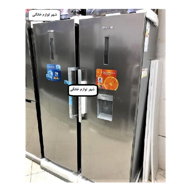 یخچال فریزر دوقلو دیپوینت نقره ای 40 فوت ،کد فروش250