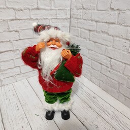 عروسک بابانوئل سبز پوش