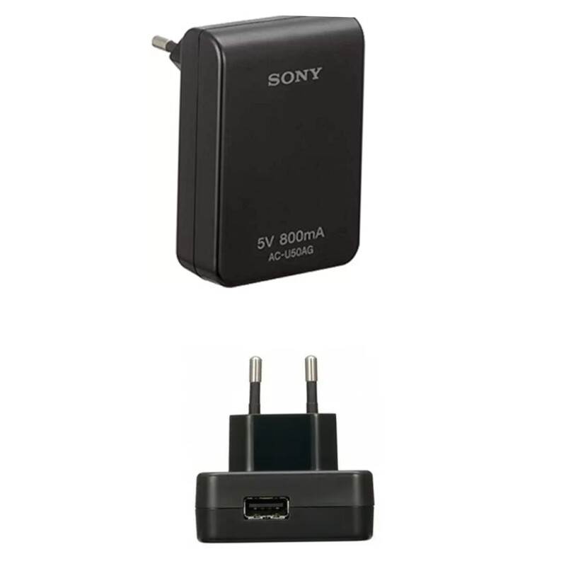  آداپتور  یا شارژر  800ma - 5V  USB سونی AC-U50AG اصلی با پک آکبند