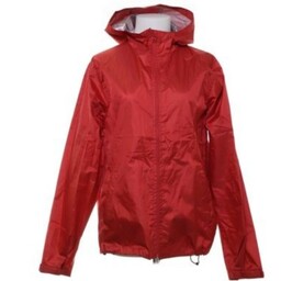 بارانی دخترانه سایز 55 وارداتی و برزنتی ضد آب کلاهدار و جیب دار قرمز رنگ برند پپرتز آلمان