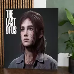 تابلو شاسی گیمینگ لست اف اس الی LAST OF US  سایز 16 در 21 کد 1215