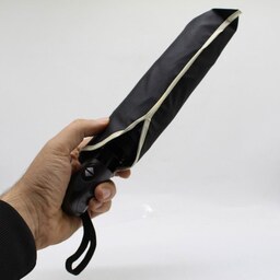 چتر اتوماتیک با پارچه ضد آب رنگ مشکی