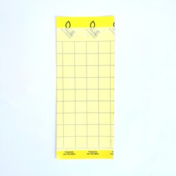 کارت (چسب) زرد جذب کننده حشرات پالیز بسته 100 عددی