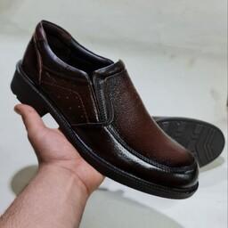  کفش چرم مردانه کفش طبی مردانه کفش راحتی مردانه کفش روزمره مردانه کفش مجلسی رسمی  مردانه کفش اداری کارمندی چرم گاوی