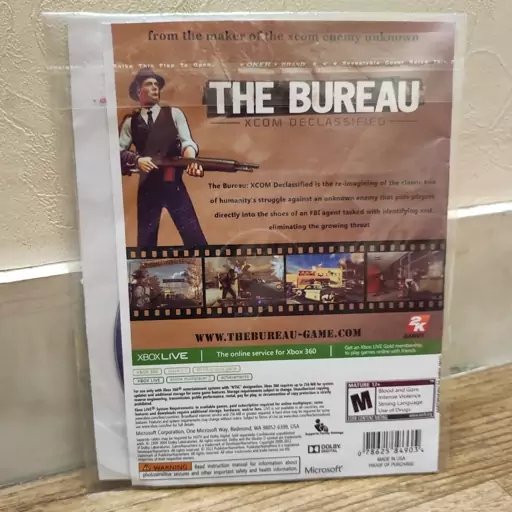 بازی ایکس باکس 360 THE BUREAU 