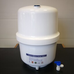 مخزن ذخیره دستگاه تصفیه آب  با  حجم3.2 گالن (وارداتی)به همراه شیر ورودی و یکسال گارانتی
