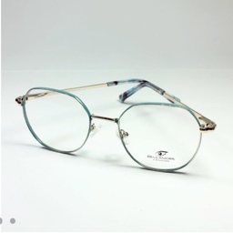 فریم عینک طبی گرد زنانه جدید خوش رنگ فلزی 0103
