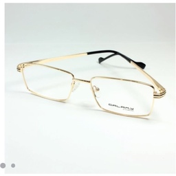 فریم عینک طبی مردانه فلزی کلاسیک طلایی 70165