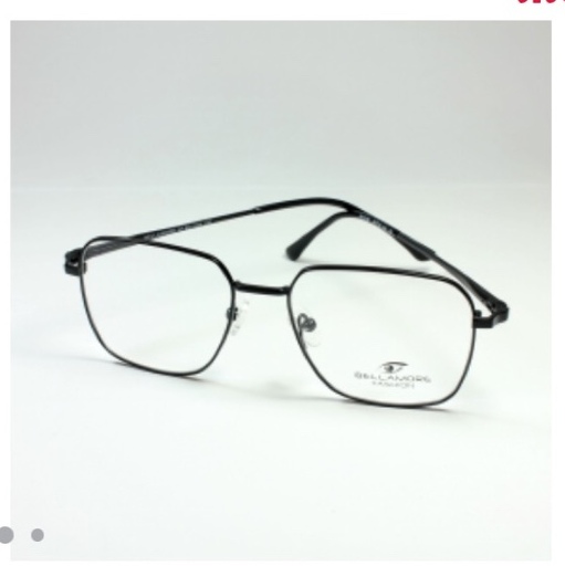 فریم عینک طبی فلزی مردانه مربعی 12128