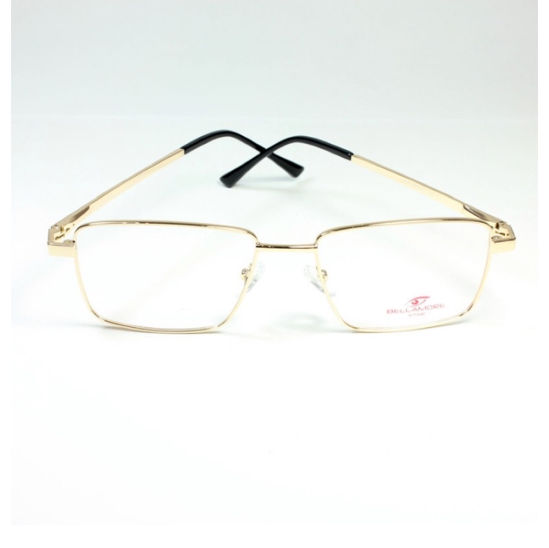 فریم عینک طبی فلزی مردانه کلاسیک طلایی 1927