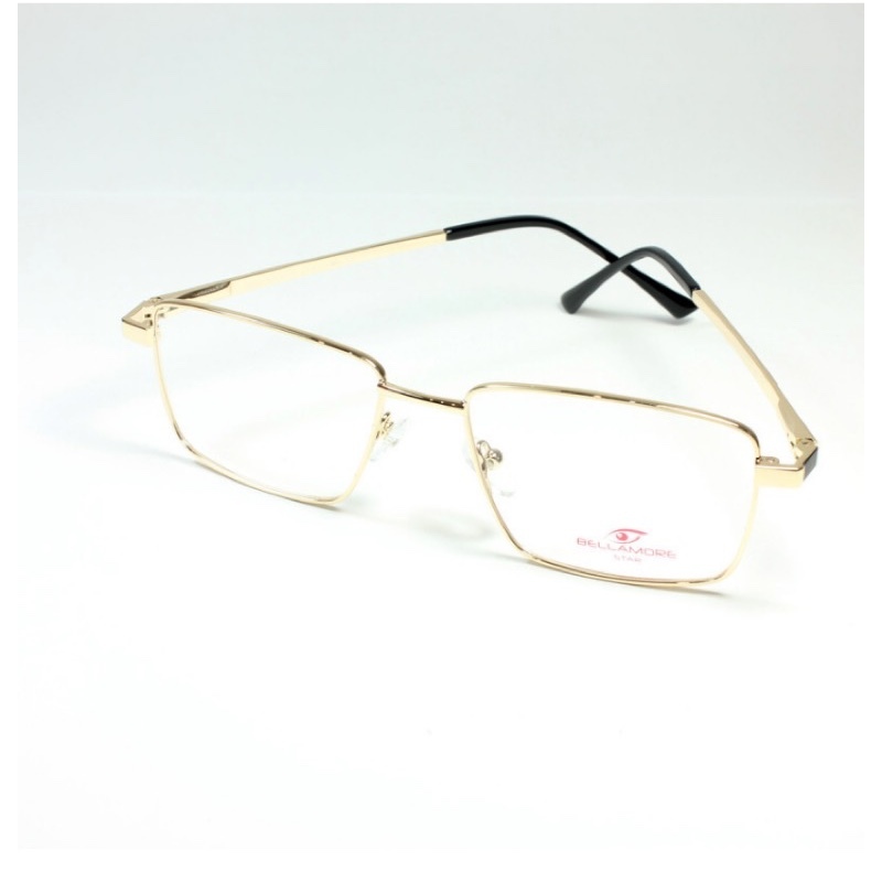 فریم عینک طبی فلزی مردانه کلاسیک طلایی 1927