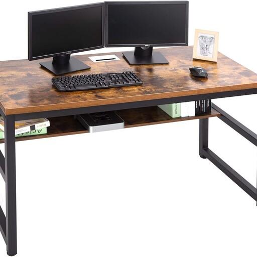 میز  کامپیوتر ،میز تحریر ،میز منشی رنگ کوره ای پایه فلزی فوق العاده سبک 