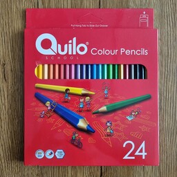 مداد رنگی 24 رنگ کوییلو