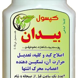 حب گیاهی بیدان(رفع حرارت کبد و اشتها آور)