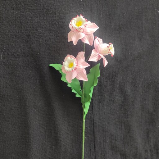 گل مصنوعی نرگس شهلا  (نرگس شیراز بزرگ)در رنگبندی