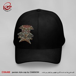 کلاه کپ هنری مردانه با طرح مقرنسی از آسمان برند چام 1106