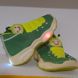 کفش چراغدار جورابی بچگانه خارجی