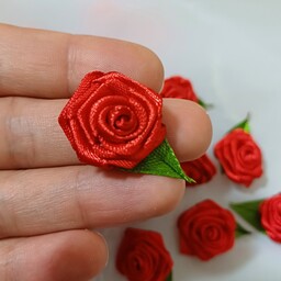 گل رز روبانی 2 سانتی بسته ی 100 عددی